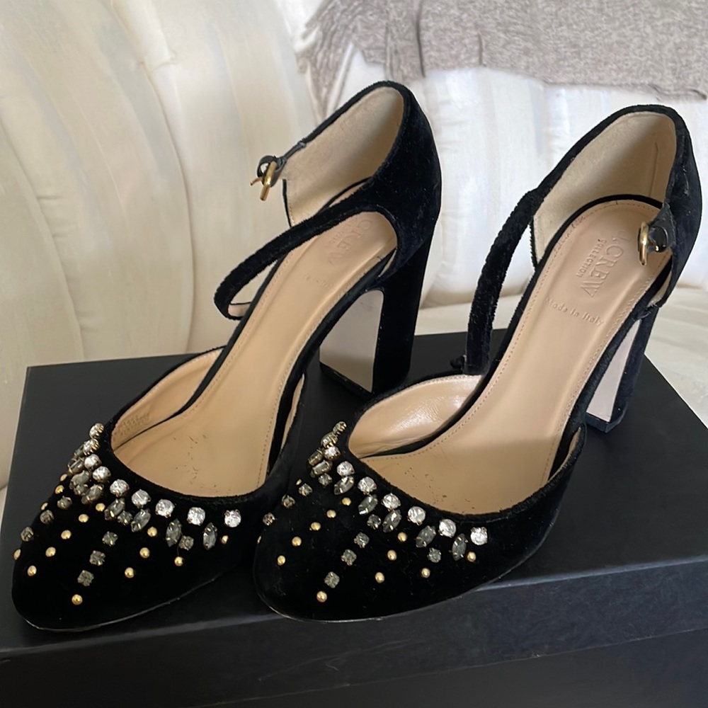 Black heels from Italy